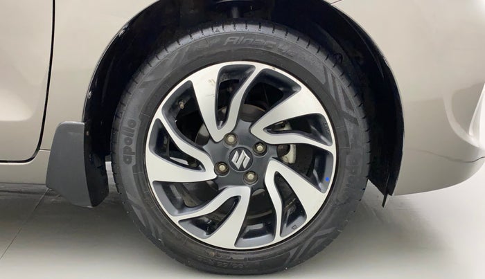 2021 Maruti Baleno ZETA CVT PETROL 1.2, Petrol, Automatic, 43,704 km, Right Front Wheel