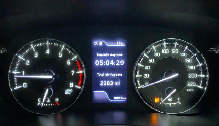2022 Maruti Baleno ALPHA PETROL 1.2, Petrol, Manual, 10,090 km, Odometer Image