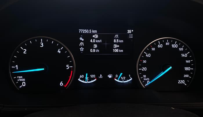 2020 Ford Ecosport TITANIUM 1.5L DIESEL, Diesel, Manual, 77,242 km, Odometer Image