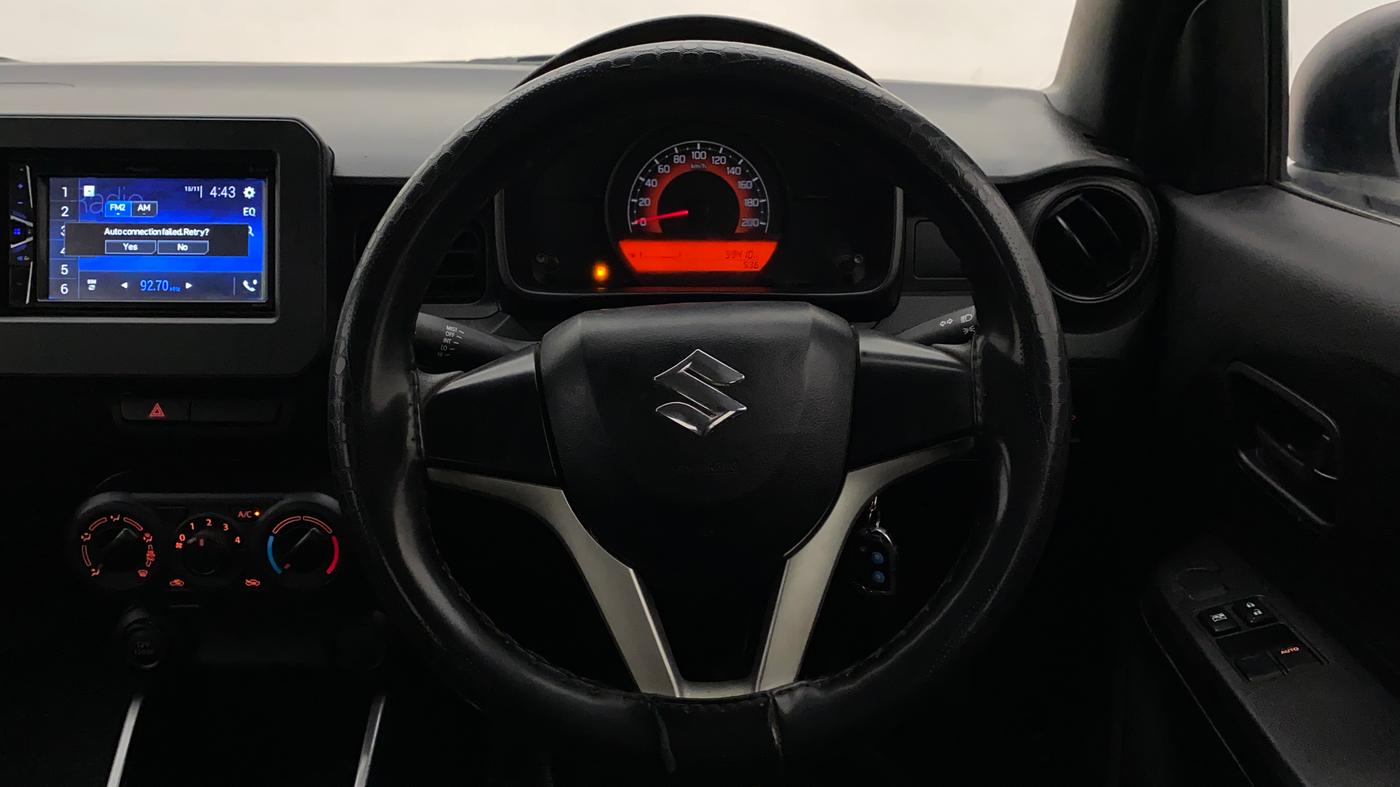 2020 Maruti IGNIS SIGMA 1.2, Petrol, Manual, 59,585 km, Steering Wheel Close Up