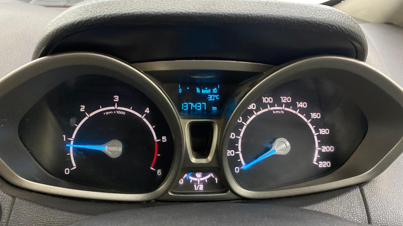 2016 Ford Ecosport TITANIUM 1.5L DIESEL, Diesel, Manual, 1,37,484 km, Odometer Image