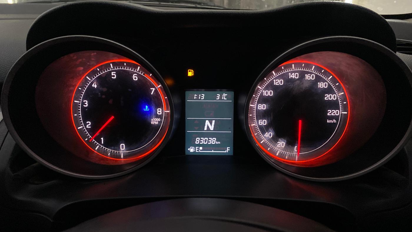 2021 Maruti Swift ZXI PLUS AMT, Petrol, Automatic, 83,037 km, Odometer Image