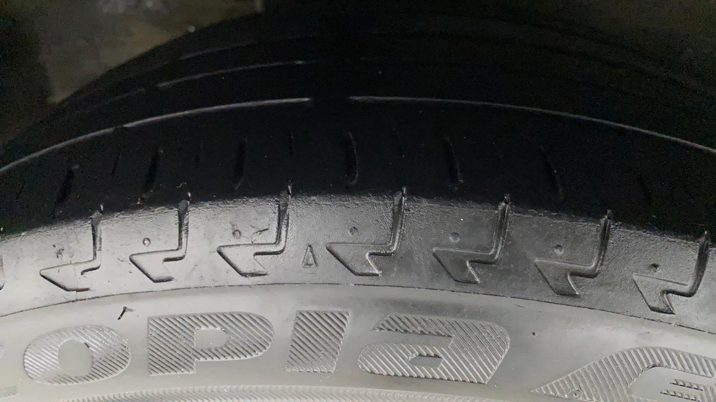 2021 Honda WR-V 1.2L I-VTEC VX MT, Petrol, Manual, 38,745 km, Right Rear Tyre Tread