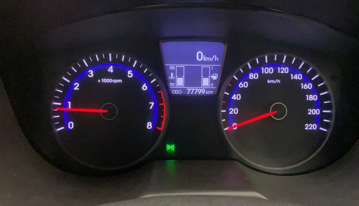 2014 Hyundai i20 ASTA 1.2, Petrol, Manual, 77,947 km, Odometer Image