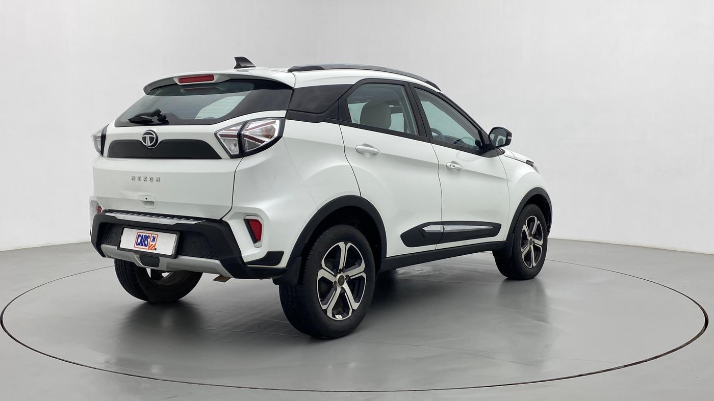 2022 Tata NEXON XZA PLUS (PREMIUM) DIESEL, Diesel, Automatic, 24,453 km, Right Back Diagonal