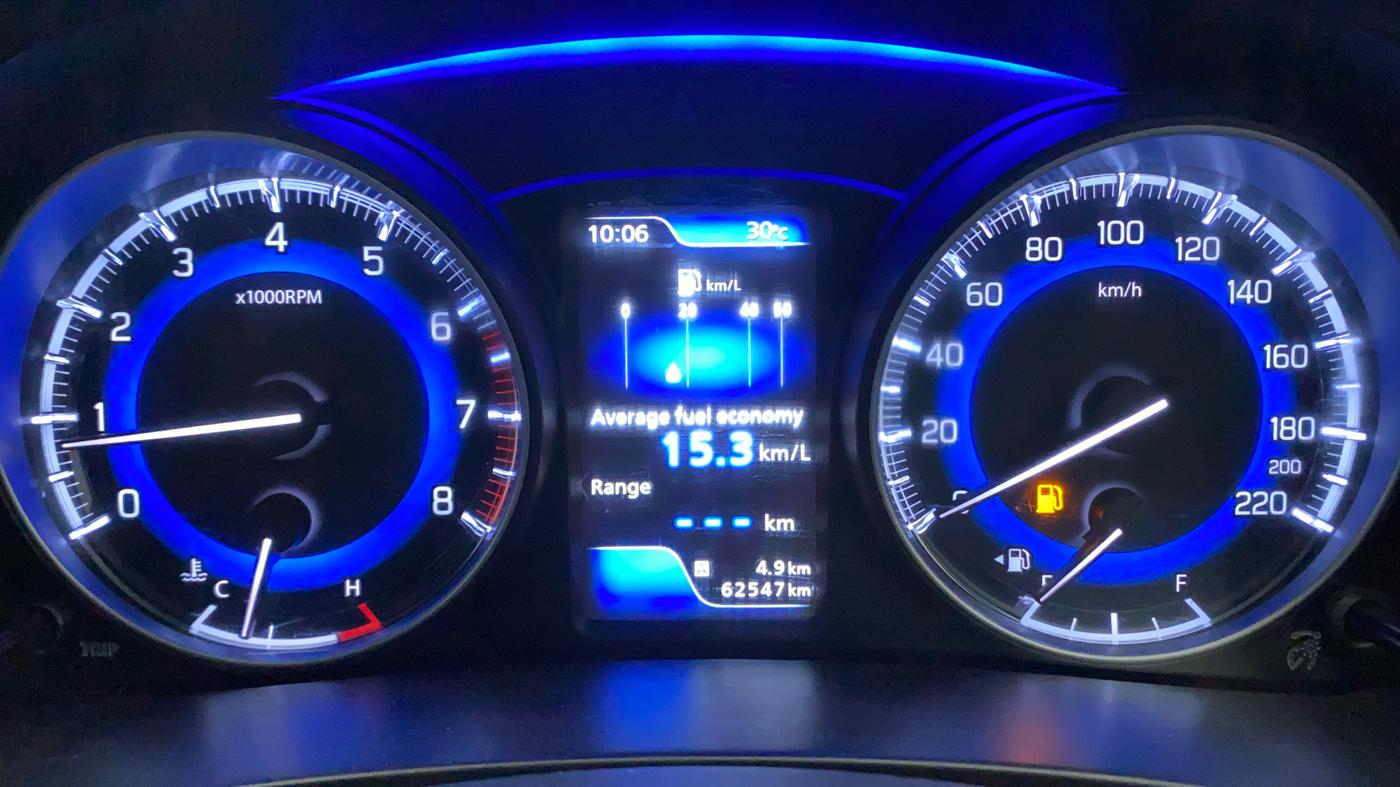 2019 Toyota Glanza G, Petrol, Manual, 62,547 km, Odometer Image