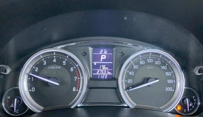 2018 Maruti Ciaz DELTA 1.4 VVT AMT, Petrol, Automatic, 27,737 km, Odometer Image