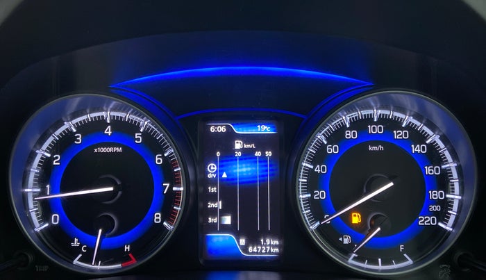 2019 Maruti Baleno ALPHA PETROL 1.2, Petrol, Manual, 64,727 km, Odometer Image