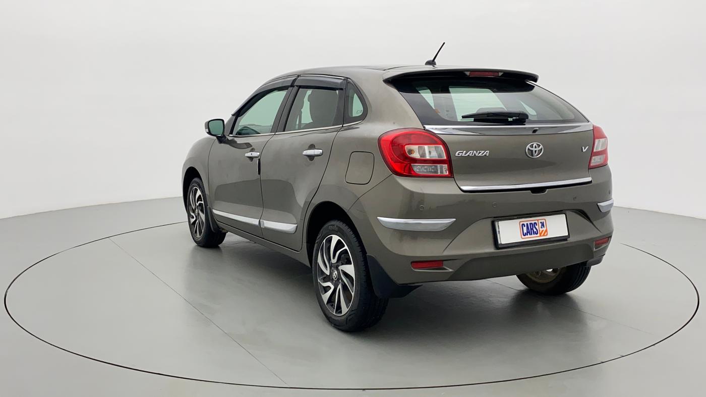 2019 Toyota Glanza V MT PETROL, Petrol, Manual, 18,485 km, Left Back Diagonal