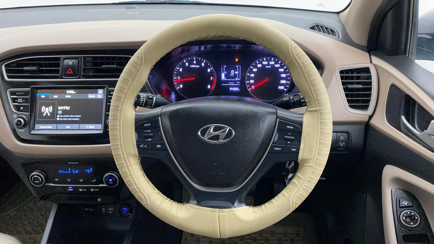 2018 Hyundai Elite i20 ASTA 1.2, Petrol, Manual, 94,708 km, Steering Wheel Close Up