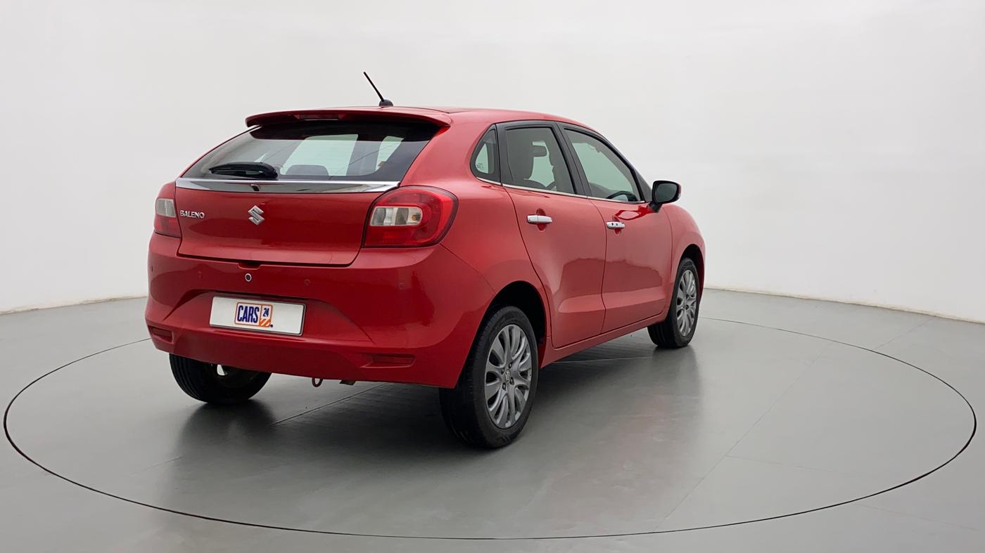 2017 Maruti Baleno ZETA PETROL 1.2, Petrol, Manual, 34,128 km, Right Back Diagonal