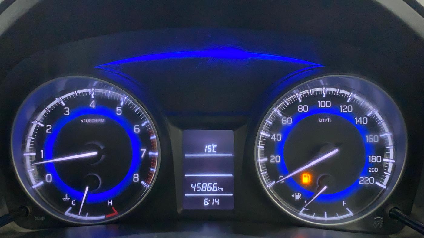 2017 Maruti Baleno DELTA PETROL 1.2, Petrol, Manual, 46,131 km, Odometer Image