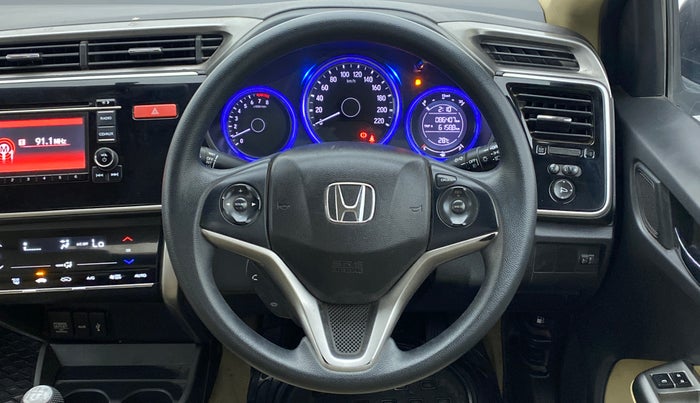 2015 Honda City V MT PETROL, Petrol, Manual, 86,562 km, Steering Wheel Close Up