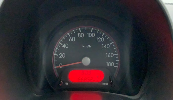 2010 Maruti A Star VXI, Petrol, Manual, 66,852 km, Odometer Image
