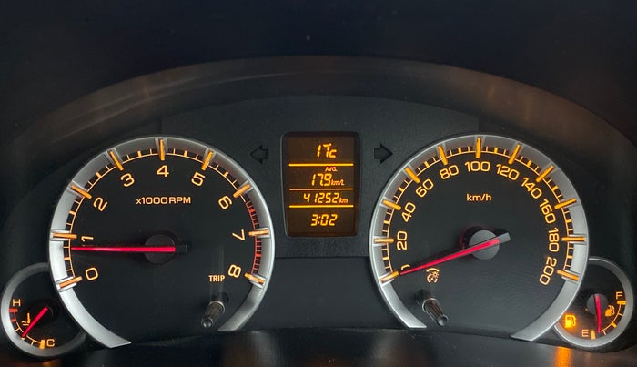 2013 Maruti Swift ZXI D, Petrol, Manual, 41,299 km, Odometer Image