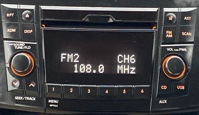2013 Maruti Swift ZXI D, Petrol, Manual, 41,299 km, Infotainment System