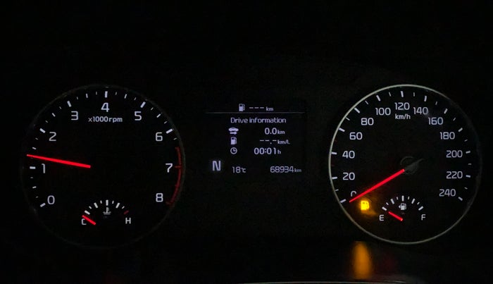 2022 KIA SELTOS HTK PLUS 1.5 IMT, Petrol, Manual, 68,922 km, Odometer Image