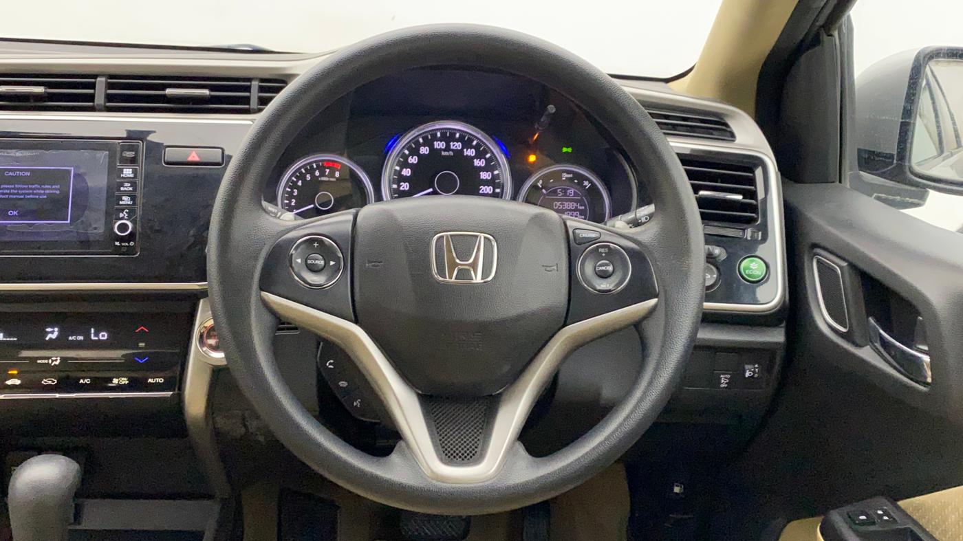 2017 Honda City 1.5L I-VTE V CVT, Petrol, Automatic, 53,884 km, Steering Wheel Close Up