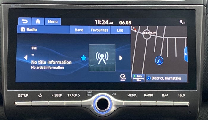 2020 Hyundai Creta SX (O) 1.4 TURBO DCT DUAL TONE, Petrol, Automatic, 71,601 km, Infotainment System
