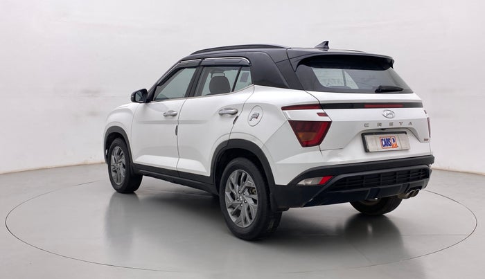 2020 Hyundai Creta SX (O) 1.4 TURBO DCT DUAL TONE, Petrol, Automatic, 71,601 km, Left Back Diagonal