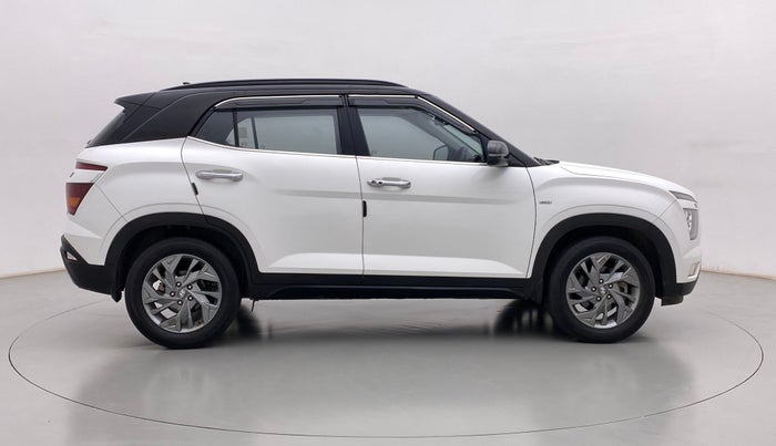 2020 Hyundai Creta SX (O) 1.4 TURBO DCT DUAL TONE, Petrol, Automatic, 71,601 km, Right Side View