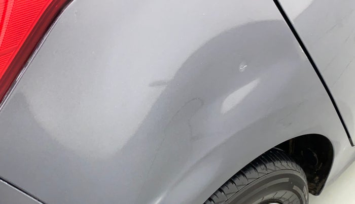 2017 Hyundai Grand i10 SPORTZ (O) 1.2 AT VTVT, Petrol, Automatic, 72,575 km, Right quarter panel - Slightly dented