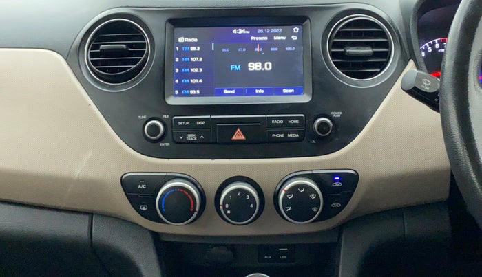 2017 Hyundai Grand i10 SPORTZ (O) 1.2 AT VTVT, Petrol, Automatic, 72,575 km, Air Conditioner