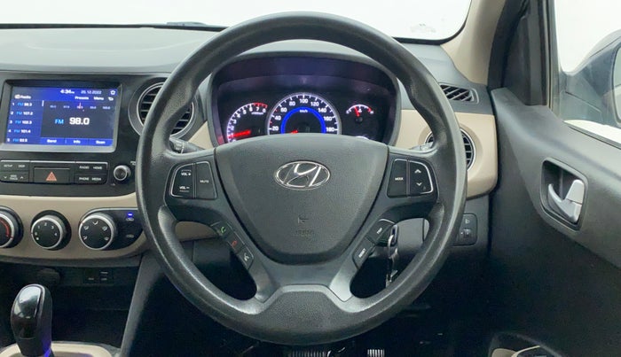 2017 Hyundai Grand i10 SPORTZ (O) 1.2 AT VTVT, Petrol, Automatic, 72,575 km, Steering Wheel Close Up