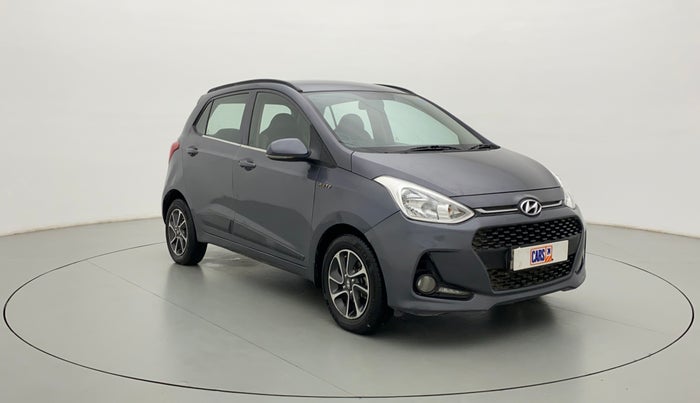 2017 Hyundai Grand i10 SPORTZ (O) 1.2 AT VTVT, Petrol, Automatic, 72,575 km, Right Front Diagonal