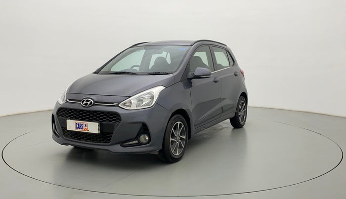 2017 Hyundai Grand i10 SPORTZ (O) 1.2 AT VTVT, Petrol, Automatic, 72,575 km, Left Front Diagonal