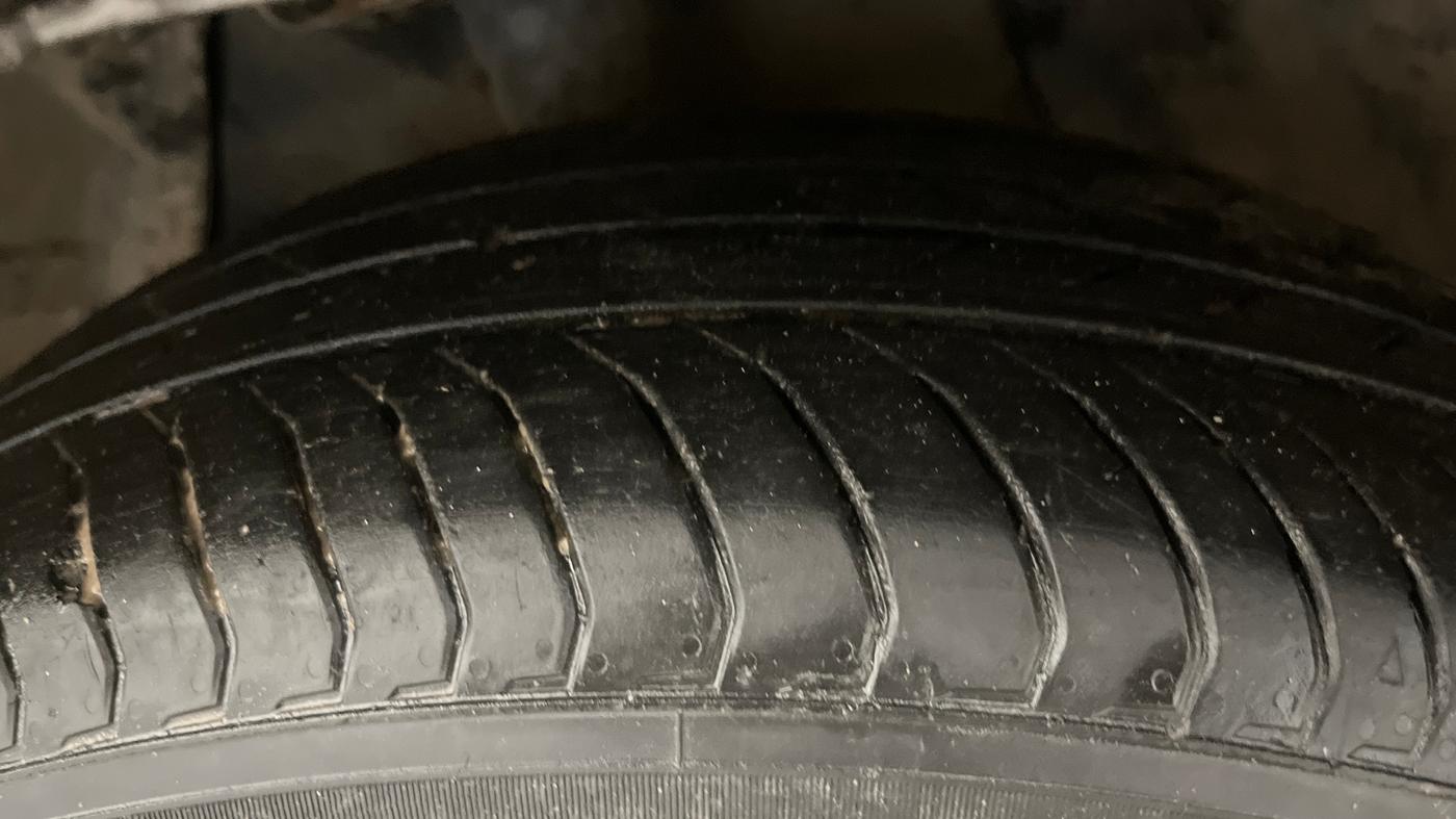 2020 Maruti S Cross DELTA 1.5, Petrol, Manual, 89,177 km, Left Front Tyre Tread