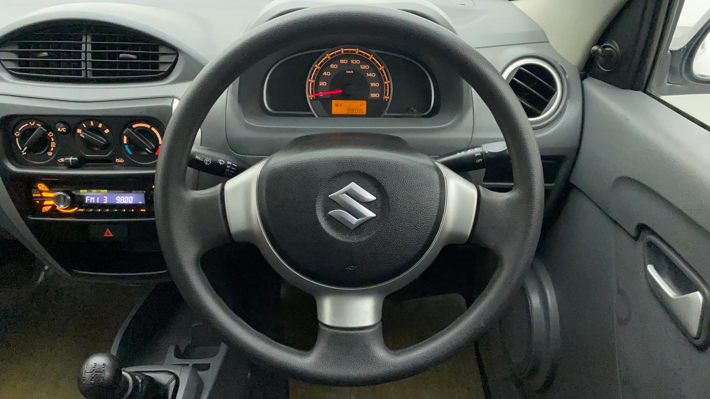 2012 Maruti Alto 800 LXI, Petrol, Manual, 9,808 km, Steering Wheel Close Up