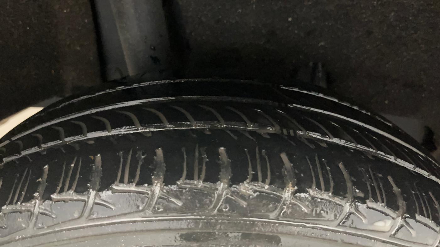 2019 Maruti Baleno DELTA PETROL 1.2, Petrol, Manual, 99,751 km, Right Rear Tyre Tread