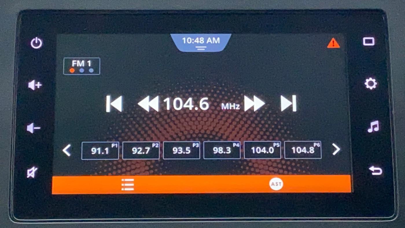 2021 Maruti New Wagon-R ZXI 1.2L AGS, Petrol, Automatic, 3,307 km, Infotainment System