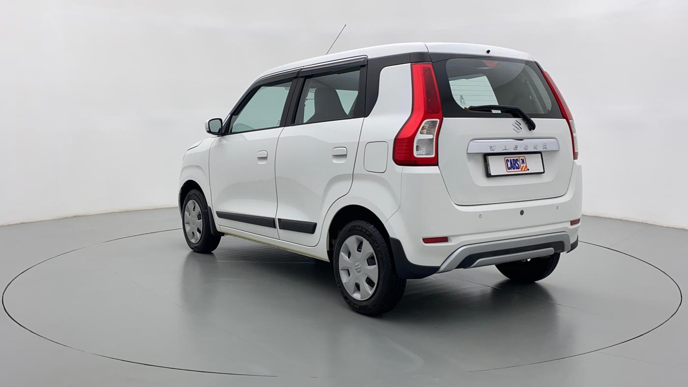 2021 Maruti New Wagon-R ZXI 1.2L AGS, Petrol, Automatic, 3,307 km, Left Back Diagonal