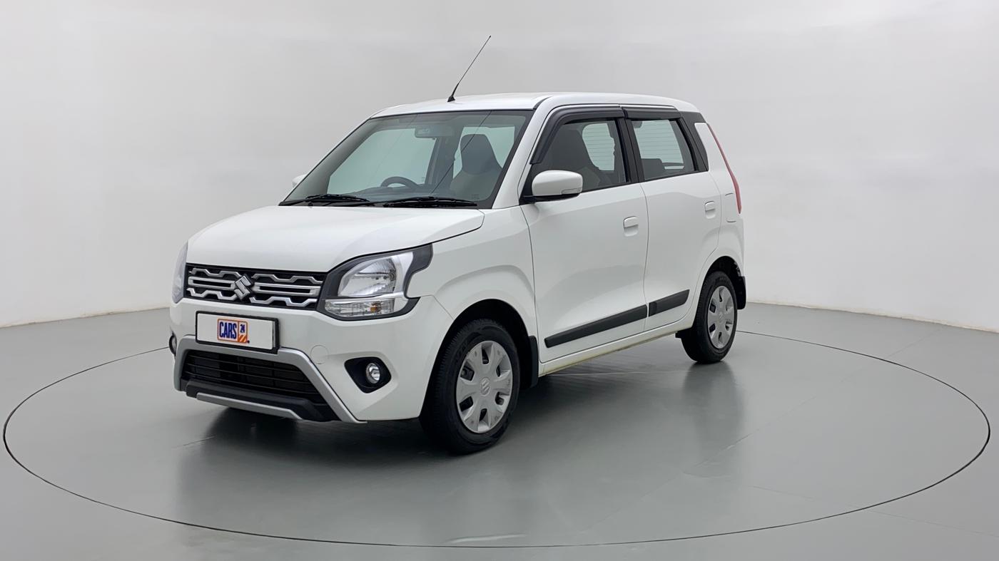 2021 Maruti New Wagon-R ZXI 1.2L AGS, Petrol, Automatic, 3,307 km, Left Front Diagonal