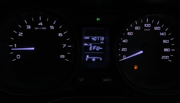 2018 Tata NEXON XT PETROL, Petrol, Manual, 40,774 km, Odometer Image