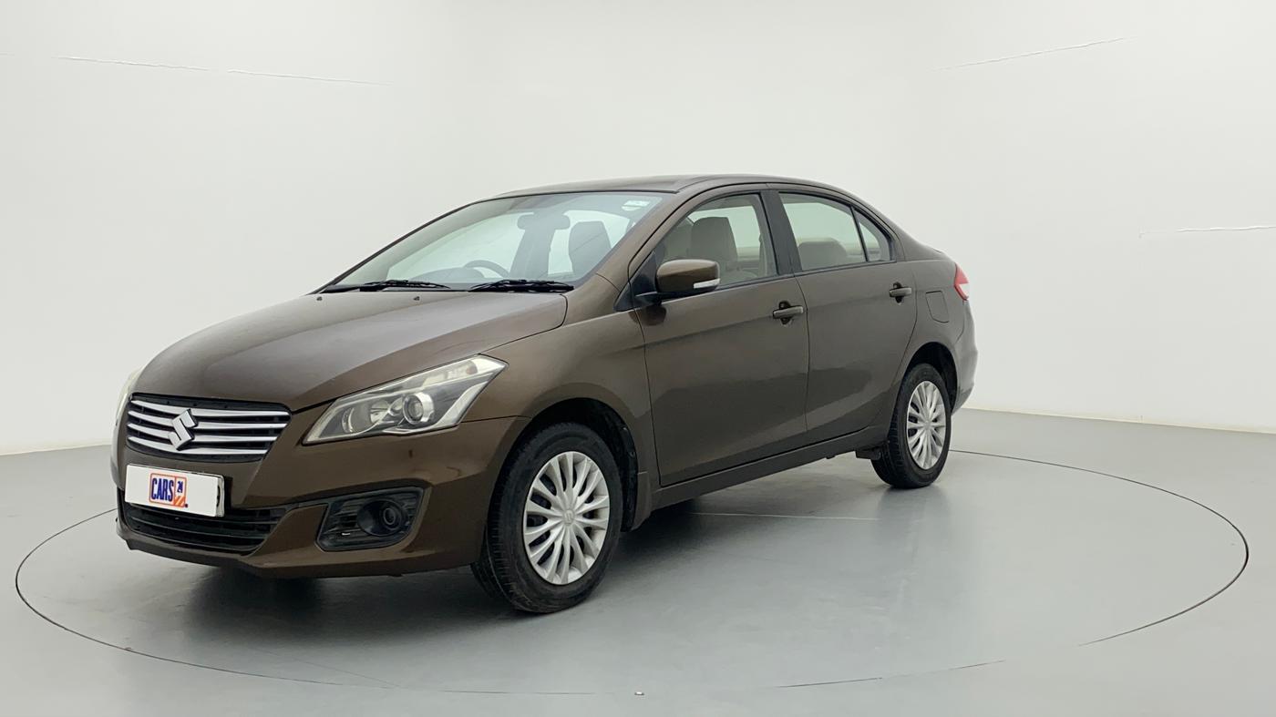 2015 Maruti Ciaz VXI, Petrol, Manual, 62,793 km, Left Front Diagonal