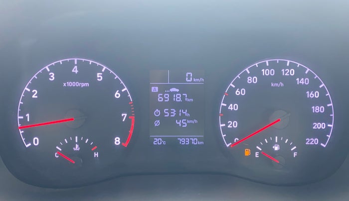 2017 Hyundai Verna 1.6 VTVT SX, Petrol, Manual, 79,333 km, Odometer Image