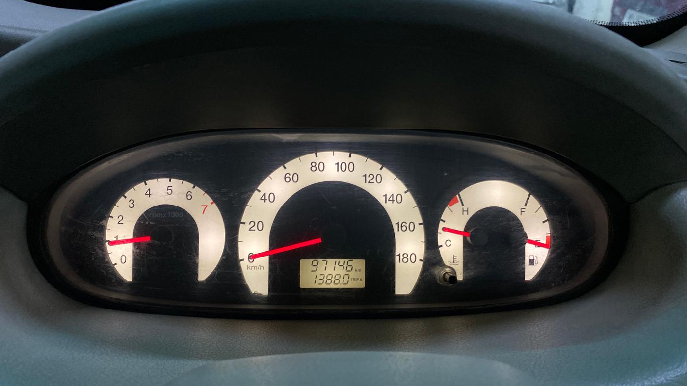 2013 Mahindra Quanto C4, Diesel, Manual, 97,159 km, Odometer Image