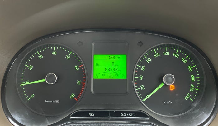 2013 Skoda Rapid ELEGANCE 1.6 MPI AT, Petrol, Automatic, 65,120 km, Odometer Image