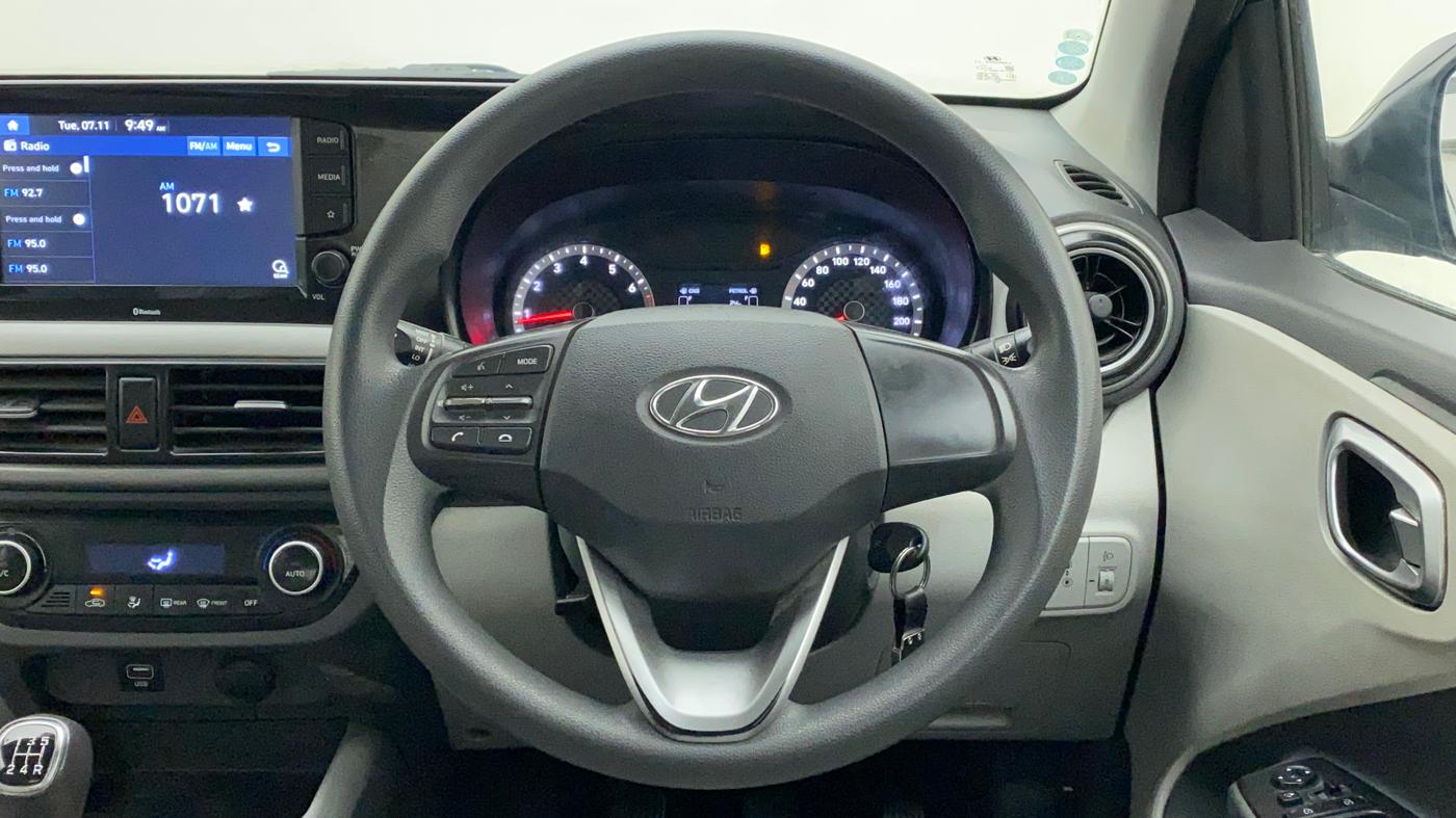 2020 Hyundai GRAND I10 NIOS SPORTZ 1.2 KAPPA VTVT CNG, CNG, Manual, 27,458 km, Steering Wheel Close Up