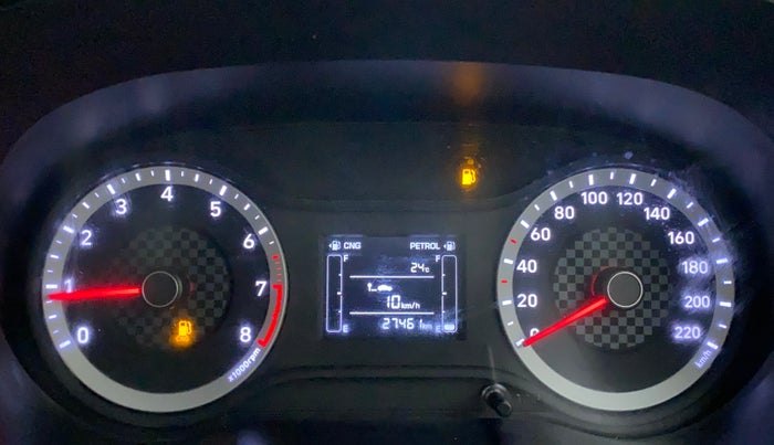 2020 Hyundai GRAND I10 NIOS SPORTZ 1.2 KAPPA VTVT CNG, CNG, Manual, 27,458 km, Odometer Image
