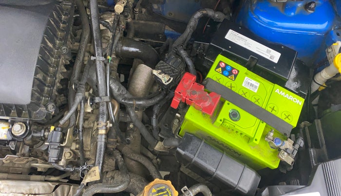2020 Tata NEXON XZA PLUS (O) PETROL DUAL TONE, Petrol, Automatic, 17,597 km, Engine View - Left