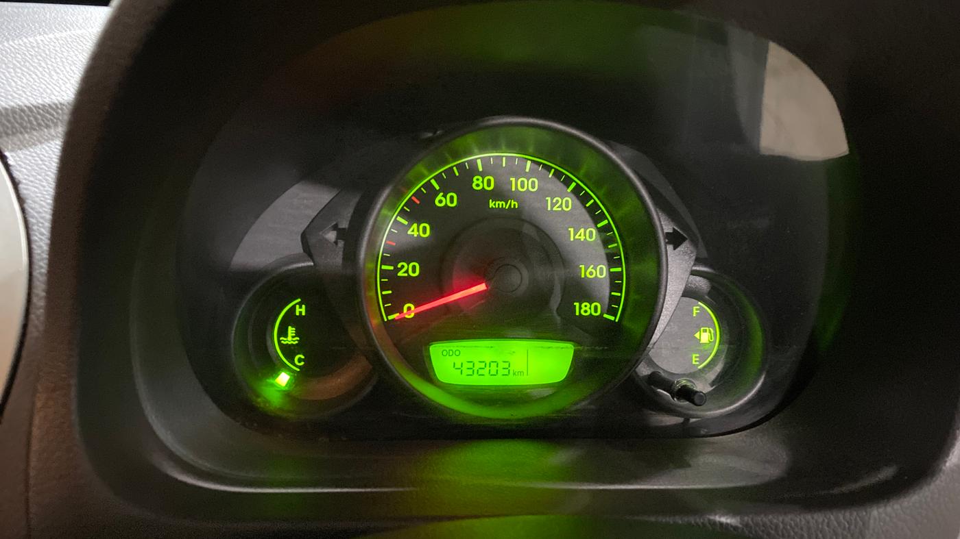 2017 Hyundai Eon ERA +, Petrol, Manual, 43,189 km, Odometer Image