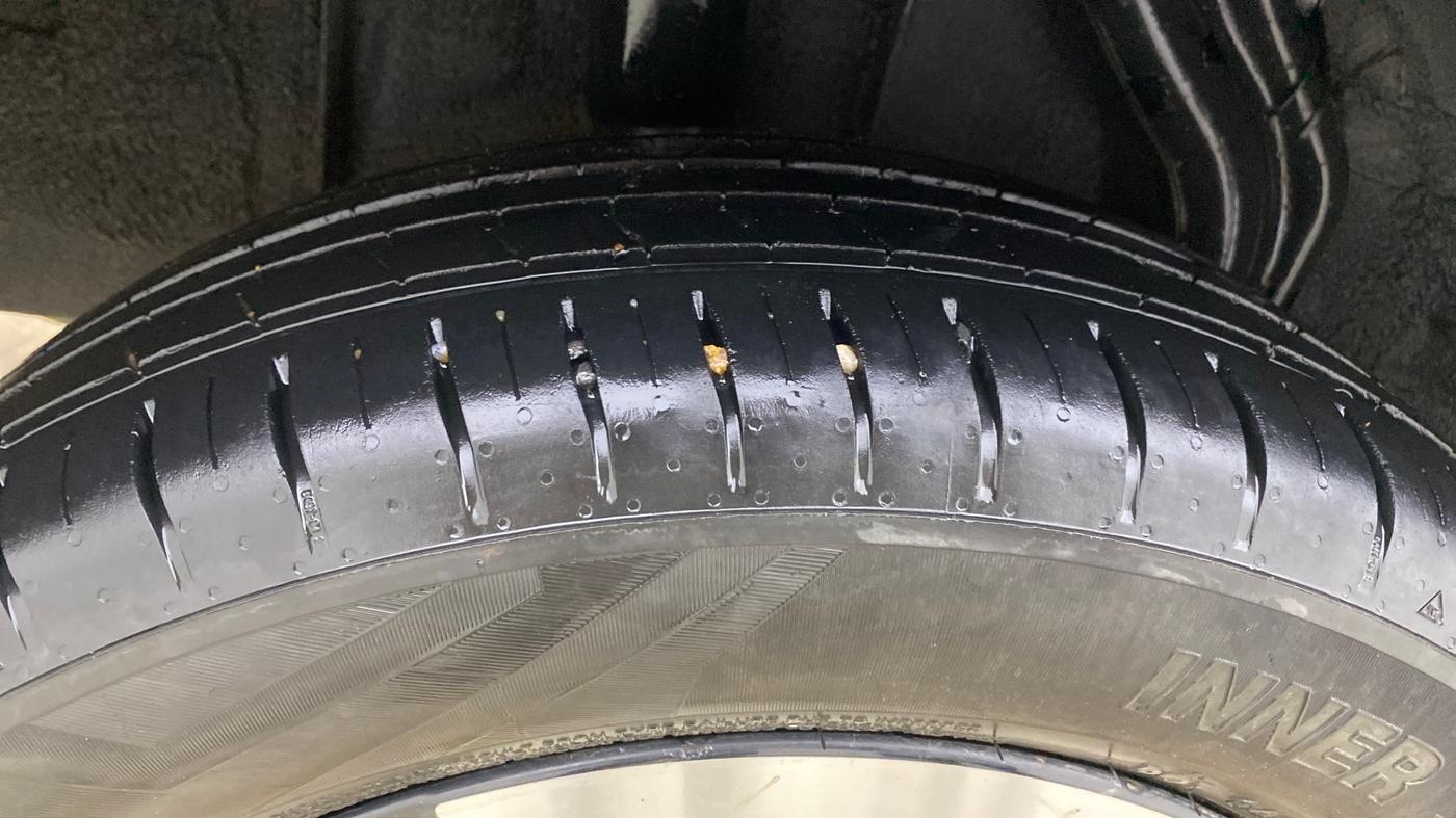 2022 Nissan MAGNITE XV MT, Petrol, Manual, 80,477 km, Right Rear Tyre Tread