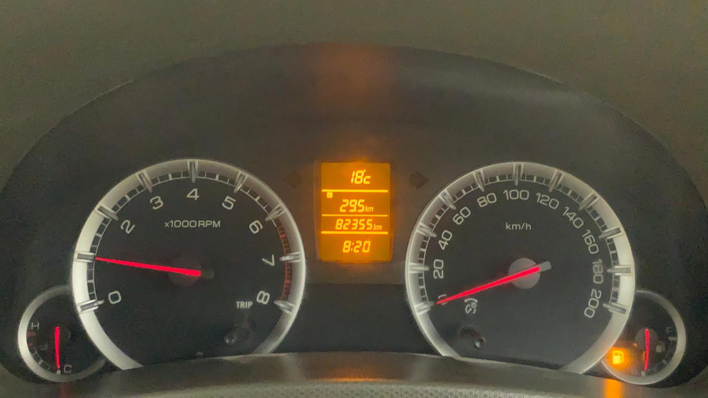 2013 Maruti Ertiga ZXI, Petrol, Manual, 82,492 km, Odometer Image
