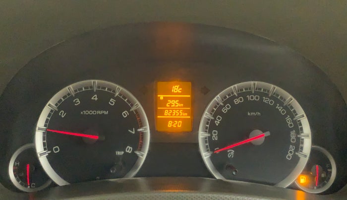 2013 Maruti Ertiga ZXI, Petrol, Manual, 82,492 km, Odometer Image