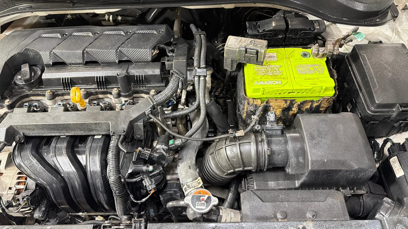 2020 Hyundai Verna SX 1.5 VTVT IVT, Petrol, Automatic, 68,332 km, Engine View - Left