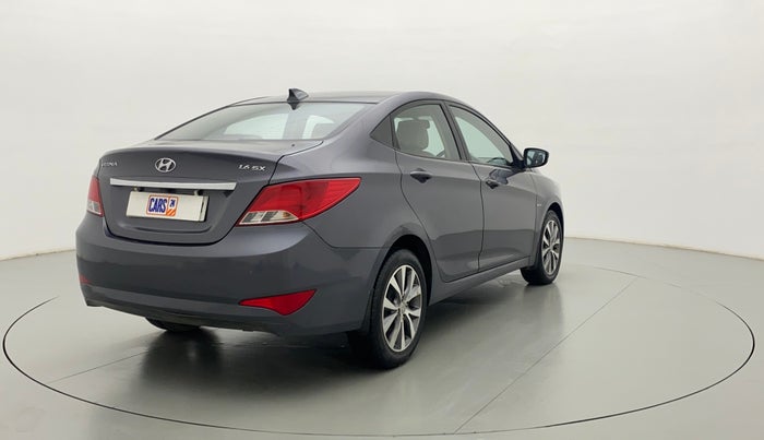 2016 Hyundai Verna FLUIDIC 4S 1.6 VTVT SX, Petrol, Manual, 57,251 km, Right Back Diagonal